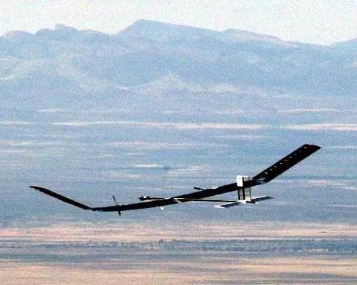 美英联合研发太阳能动力无人机项目