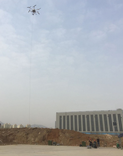 六旋翼系留无人机