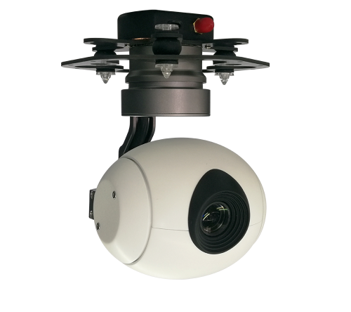 10X光学三轴光电吊舱