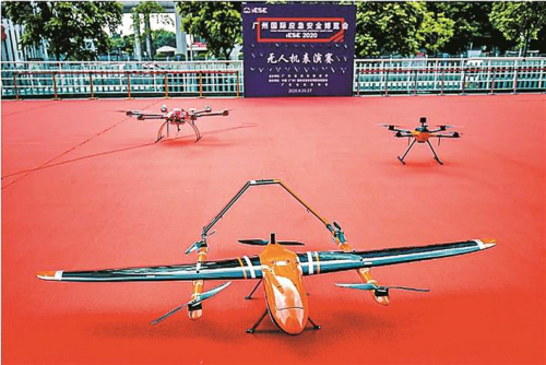 宝企多款无人机展应急救援实力——科比特亮相中国（广州）国际应急安全博览会