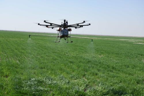 江苏软件园企业发布新型植保无人机