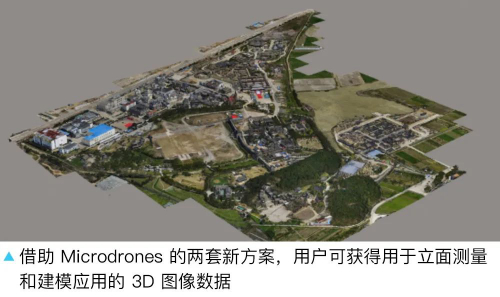 新品发布 | Microdrones携新型测绘和LiDAR测量设备进入三维空间应用领域