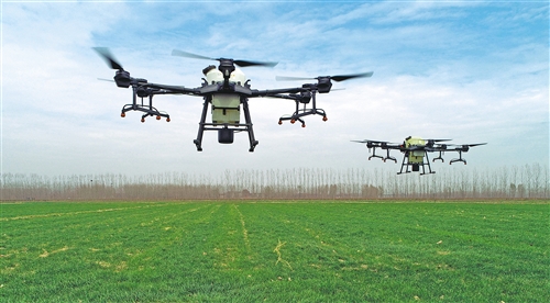 植保无人机空中施肥