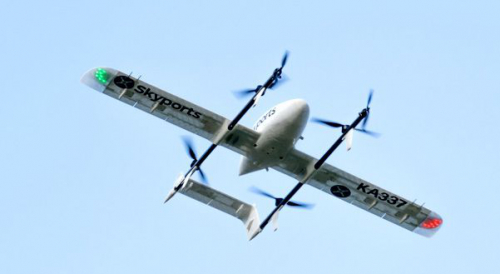 英国推出新冠检测无人机递送服务