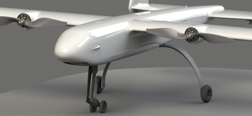 GV01B小型电动固定翼无人机