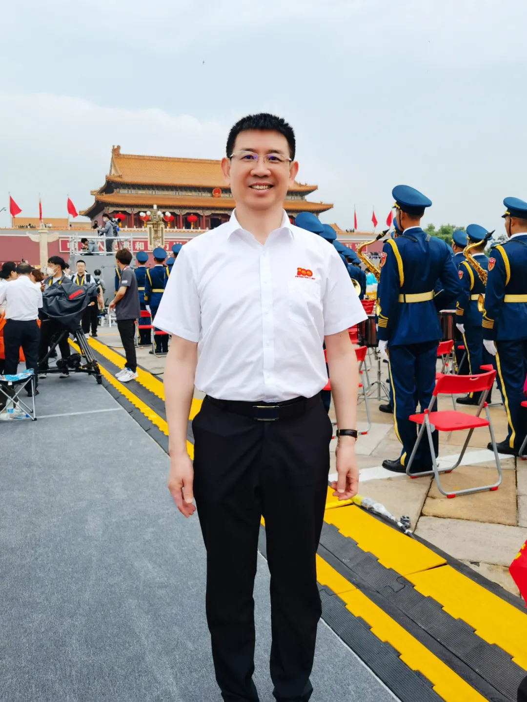 庆百年华诞 | 普宙董事长黄立参加建党100周年庆祝大会！