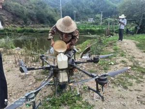 长汀县四都镇小金村：科技助力乡村振兴，植保无人机大显身手