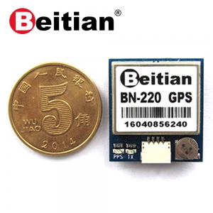 北天Beitian北斗GPS模块GLONASS小体积尺寸模块CC3D GPS模块 BN-220