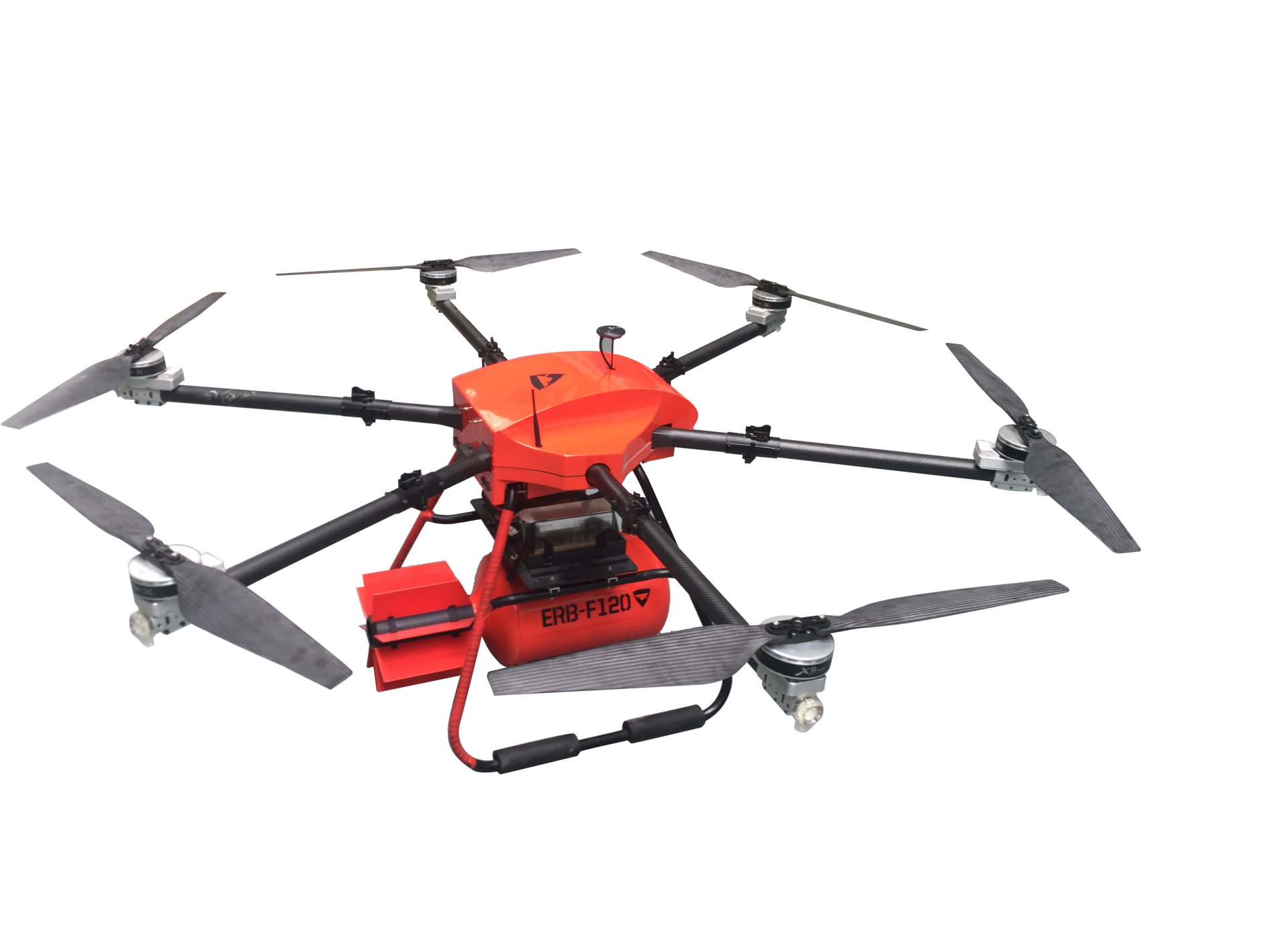 航空消防投弹灭火及物资投送系统 （六旋翼重载无人机）