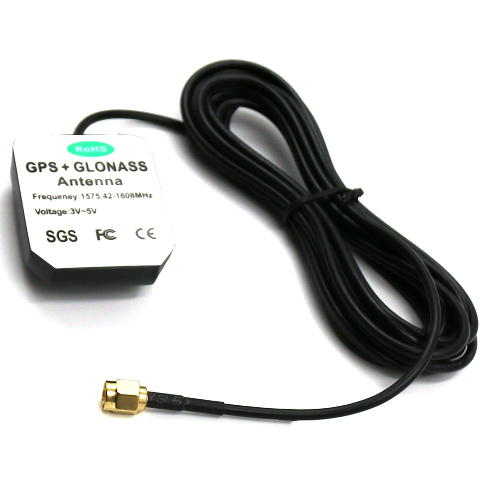 北天SMA直头外置GLONASS+GPS 二合一双模定位有源天线 BN-143AJ