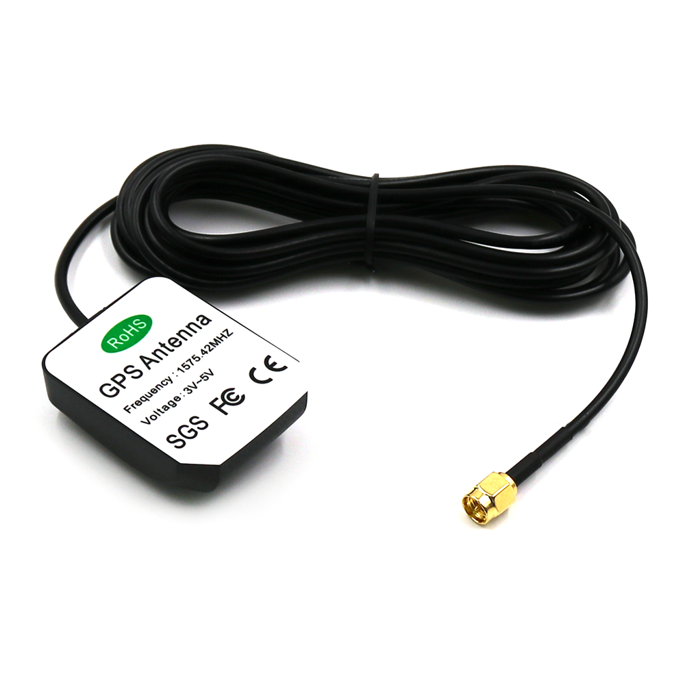 SMA直头二级放大车载定位导航工业GPS外置有源天线 BS-143AJ