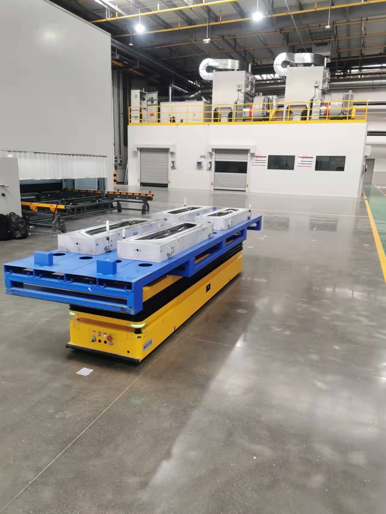 无人机部件自动喷漆线