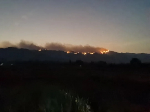 纵横大鹏无人机参与桂林山火救援