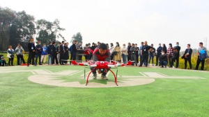 战狼无人机飞出乡村建设“新高度”