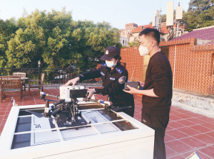 人民公安报头版报道|天宇经纬5G御空机场在厦门惊艳亮相！