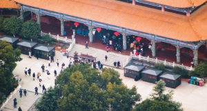 守护平安春节丨S400坚守一线，“自主化”巡检高效助力灵泉寺秩序管控