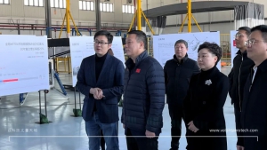 宜兴市委书记封晓春调研沃兰特总装试飞中心，VE25X1首次对外演示飞行
