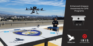 Iris Automation公司、Flying Lion公司提高警用无人机作为第一反应者的性能