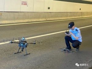 公司隧道巡查无人机在南京完成隧道检测任务
