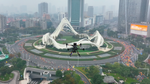 奔跑吧光马！普宙科技空中护跑团交出平安答卷