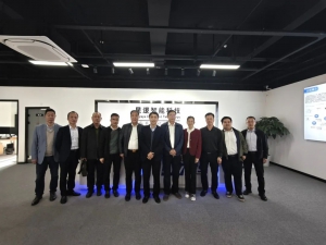 广东清远高新区党工委副书记、管委会主任周岐贤一行来访星逻智能