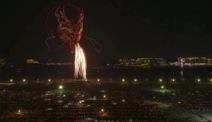 山东无人机商业庆典表演,无人机灯光秀,无人机表演服务,无人机飞行表演,