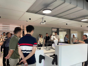 【公司动态】杭州市委党校中青一班经济组一行莅临昊舜视讯参观调研