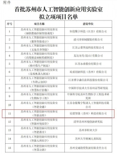 “AI+低空”| 星逻入选首批苏州市人工智能创新应用实验室