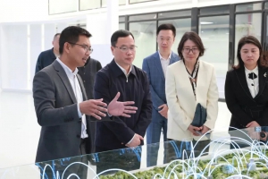 上海市副市长、闵行区委书记陈宇剑专题调研时的科技