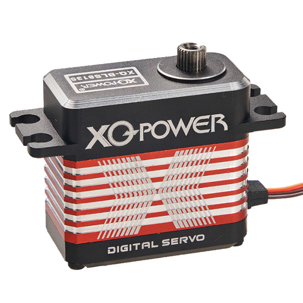 XQpower 20-35KG无刷金属舵机大型无人机 固定翼无人机 直升机升降舵方向舵机