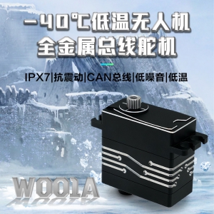 22KG串口金属-40℃低温舵机-W001A