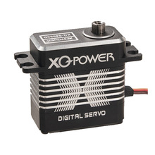 XQ-POWER空心杯舵机54KG扭力钢齿防水外壳大型航模 无大型人机专用金属舵机