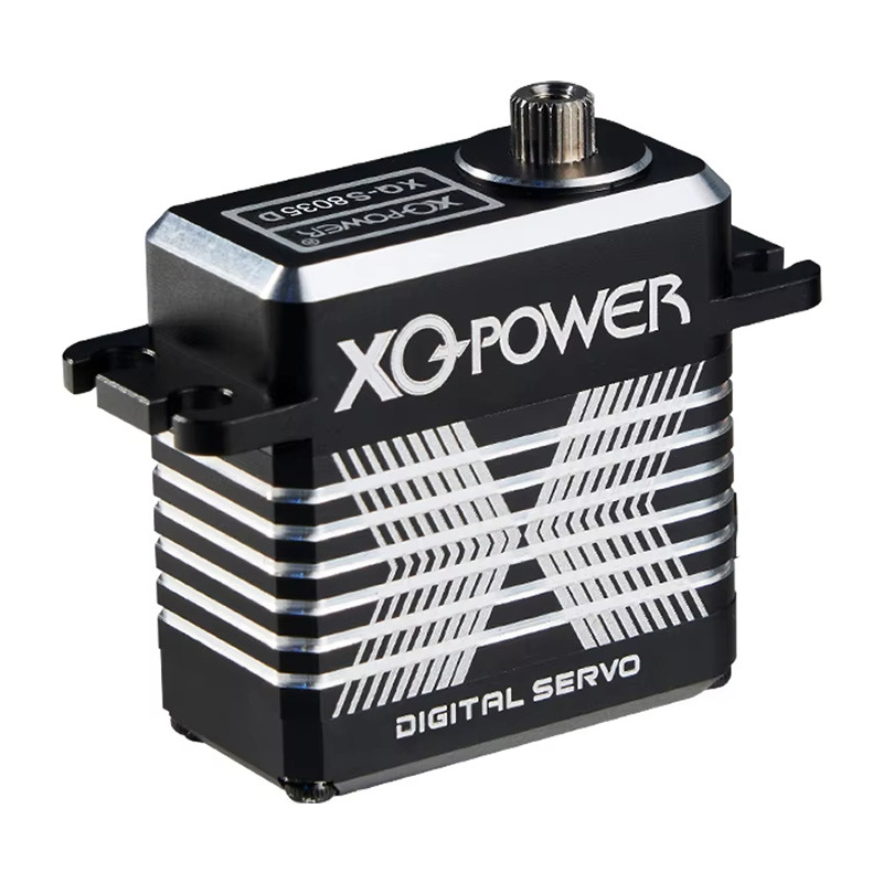 XQ-POWER空心杯舵机40KG扭力25T钢齿轮高精度控制无人机 航模 无人机船舵机