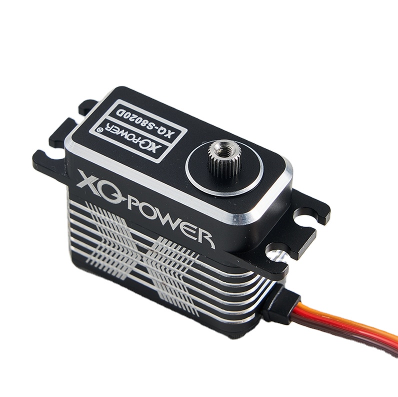 XQ-POWER 23KG空心杯金属舵机8.4V高性能钢齿轮航模 固定翼无人机舵机