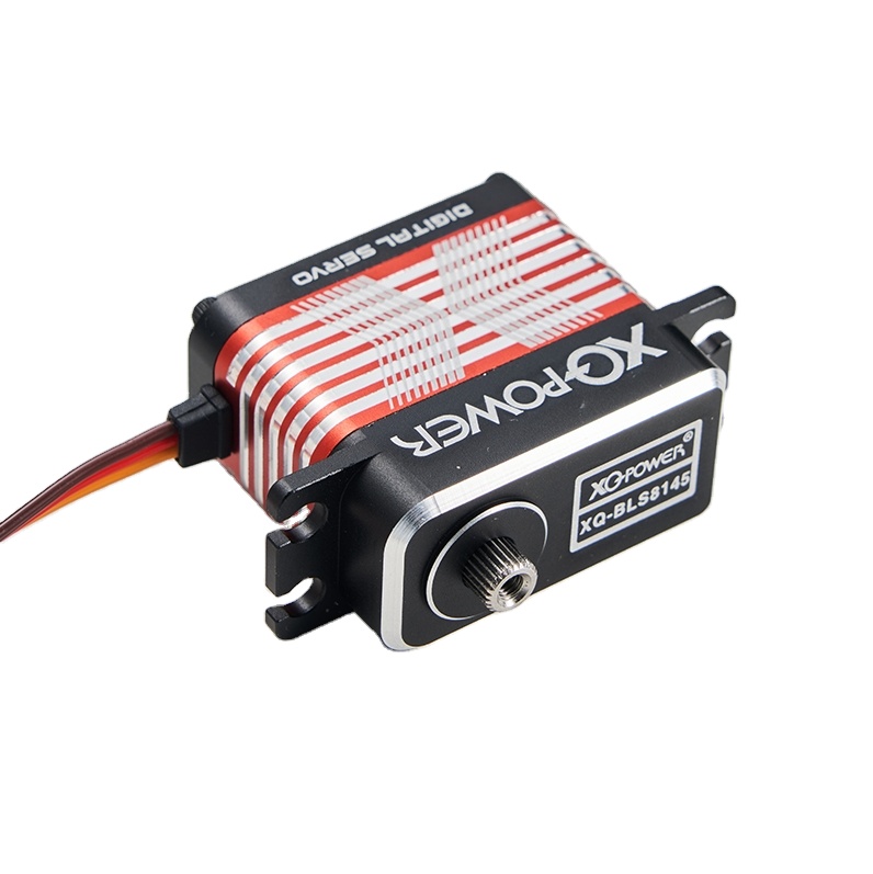 XQ-POWER无刷舵机48KG 8.4V钢齿轮全铝机身 中大型固定翼无人机舵机