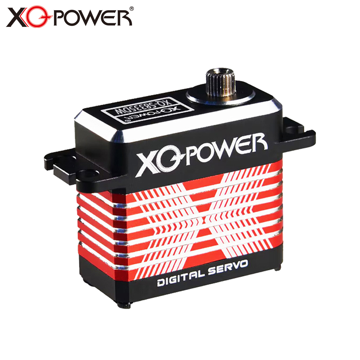 XQ-POWER防水舵机35K 8.4V钢齿轮IP67级防护高性能水下无人机 无人船舵机