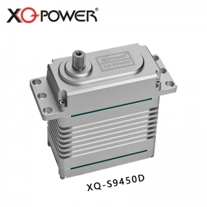 XQ-POWER工业舵机350KG 24V高压耐高温抗干扰 载人无人机 飞机舵机