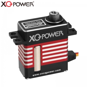 XQ-POWER扁舵机小型32KG扭力金属机身钢齿固定翼机翼舵机
