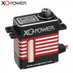 XQ-POWER扁舵机 11KG 8.4V高压钢齿全铝防水外壳固定翼无人机舵机