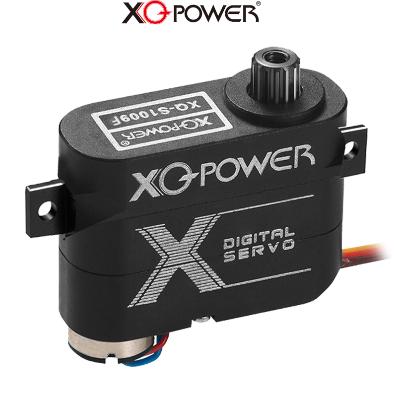 XQ-POWER小型舵机 3KG 7.4V高压钢齿全铝防水外壳 航模舵机