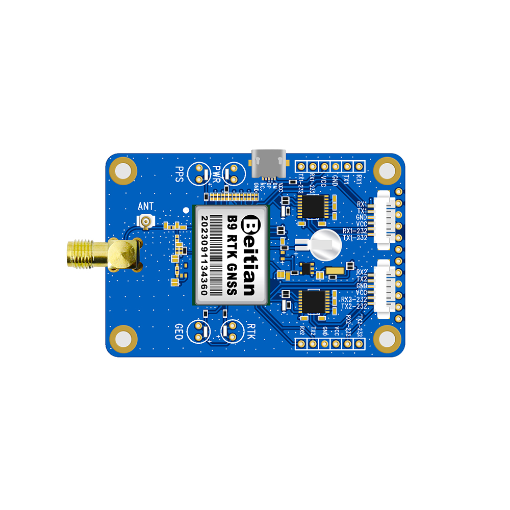 北天Beitian ZED-F9PGNSS高精度RTK差分厘米级GPS模块接收机BT-F9PK2