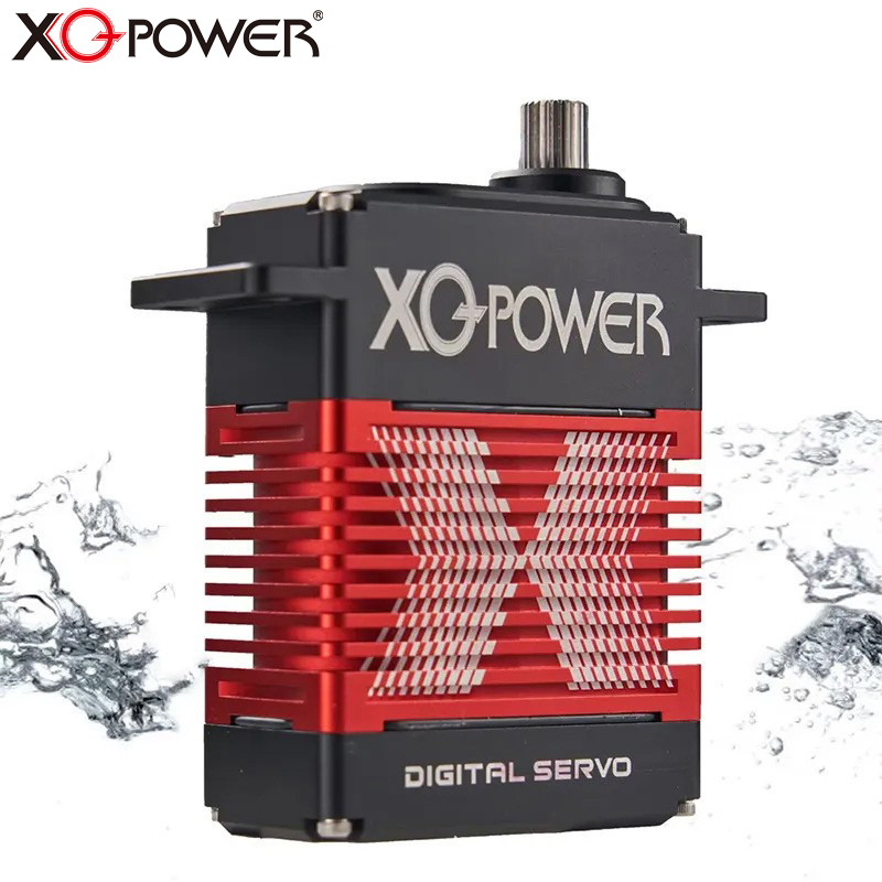 XQ-POWER 180KG大舵机16.8V高压航空级大型固定翼无人机 植保直升机大舵机