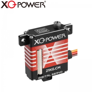 航模舵机XQ-POWER扁舵机22KG扭力8.4V高压钢齿轮金属防水外壳
