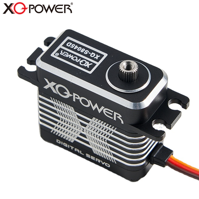 固定翼无人机舵机XQ-POWER 48KG扭力8.4V高压钢齿防水金属外壳