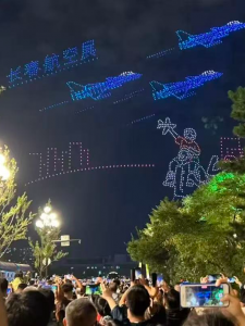 2025架无人机再次点亮长春夜空