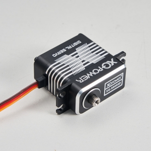 XQ-POWER数码舵机55KG扭力8.4V电压空心杯钢齿轮 大型无人机机翼舵机