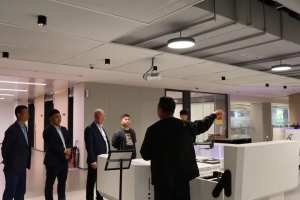 【昊舜动态】浙江省民营投资企业联合会周云共会长一行莅临昊舜视讯考察交流